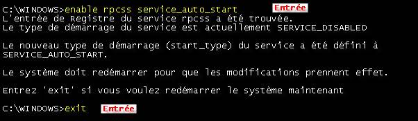 enable rpcss